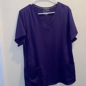 HH Works by Healing Hands Scrub Top, XL